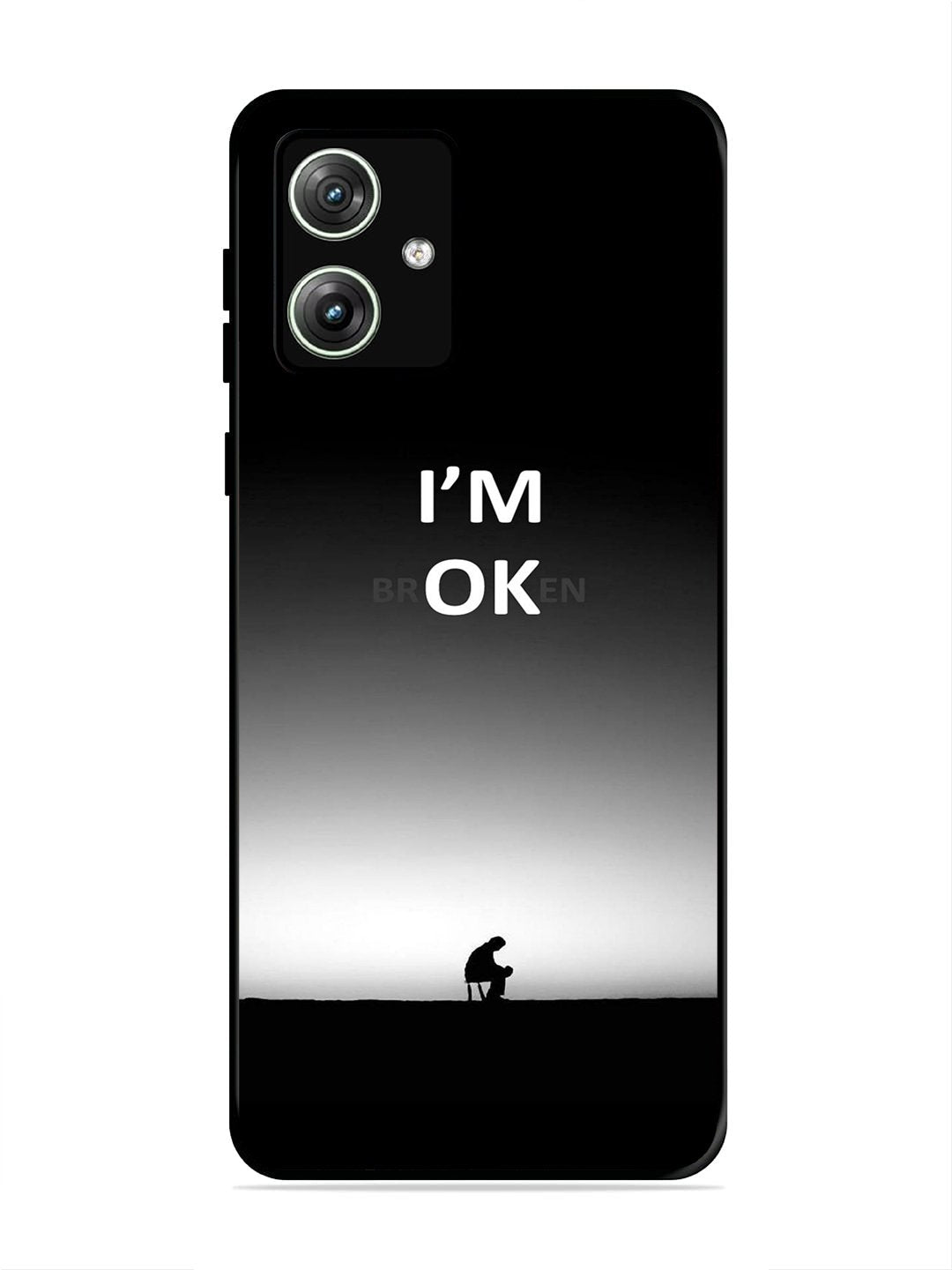 Motorola Moto G54 5G I'm Broken A man on Chair Alone