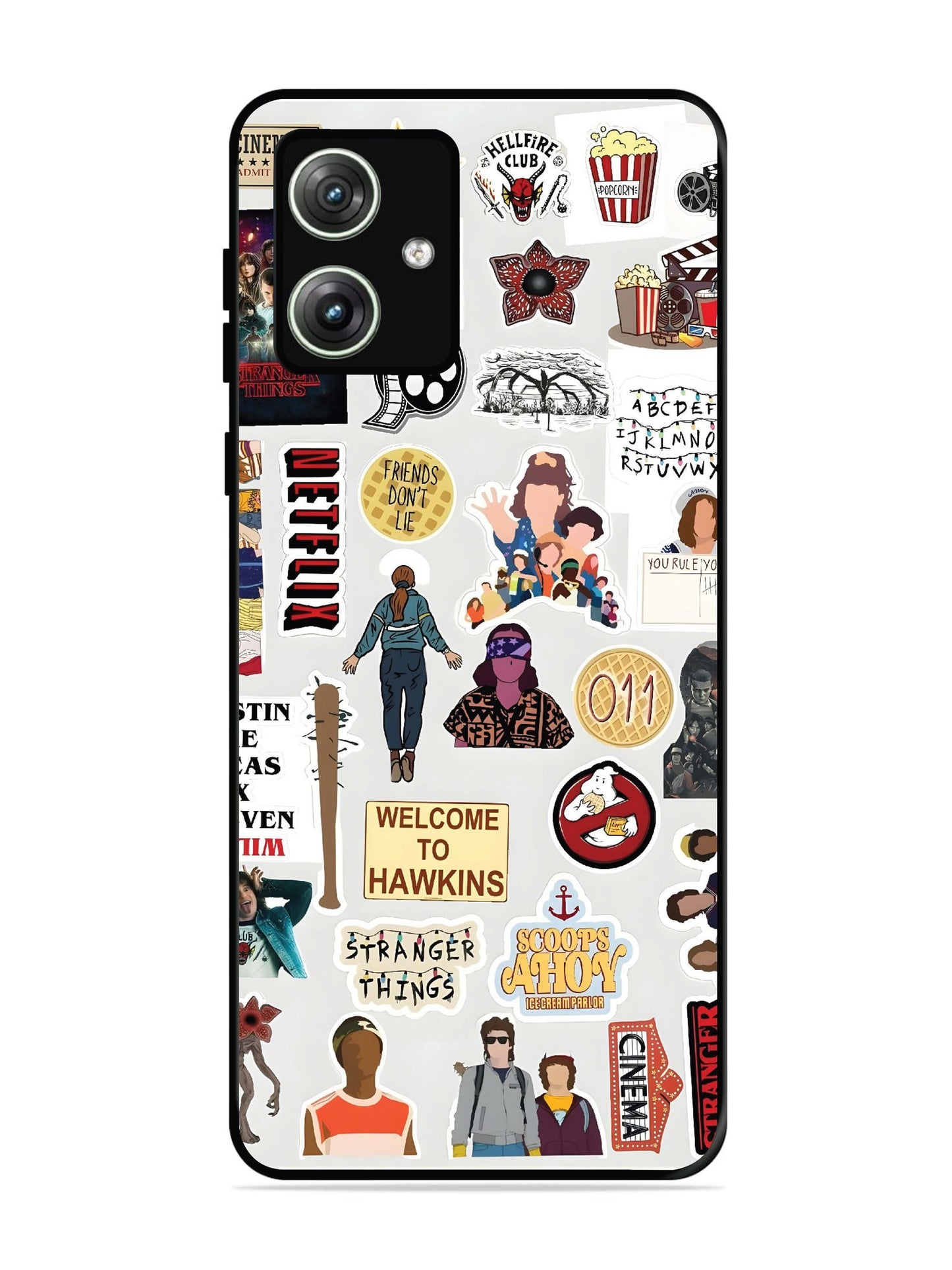 Motorola Moto G64 5G Stranger Things Sticker 2