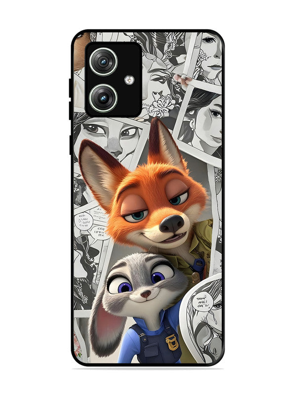 Motorola Moto G64 5G Cute Nick wilde and judy hopps