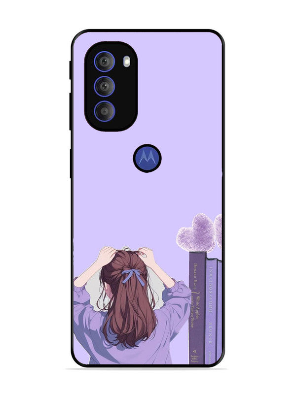 Motorola Moto G71 5G | 2D Metal | Cute girl hairs | MO-G71-437