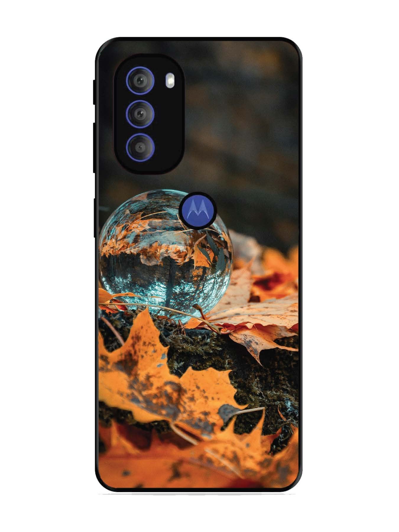 Motorola Moto G71 5G Glass Ball On Gaurden