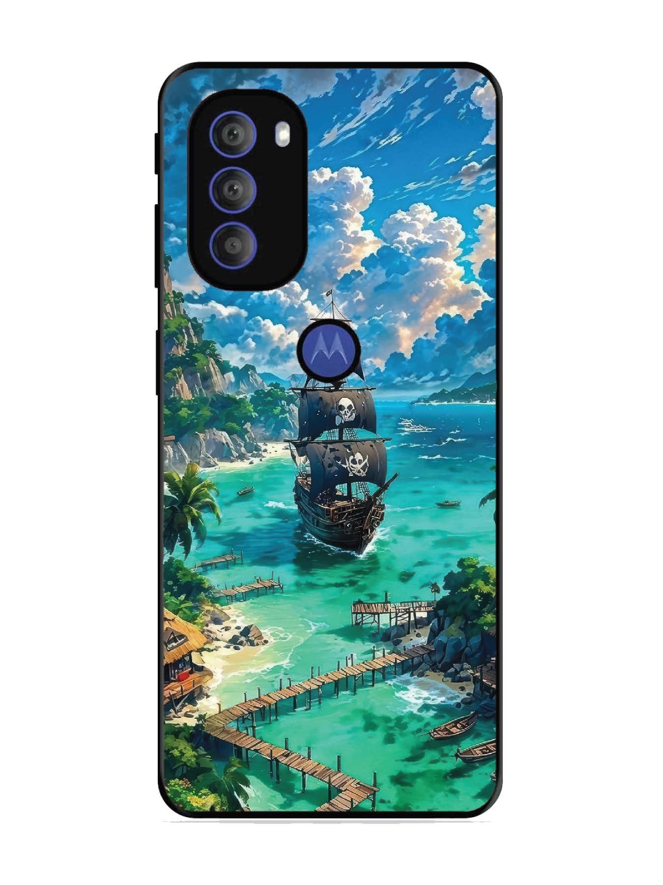 Motorola Moto G71 5G Pirate Ship Island