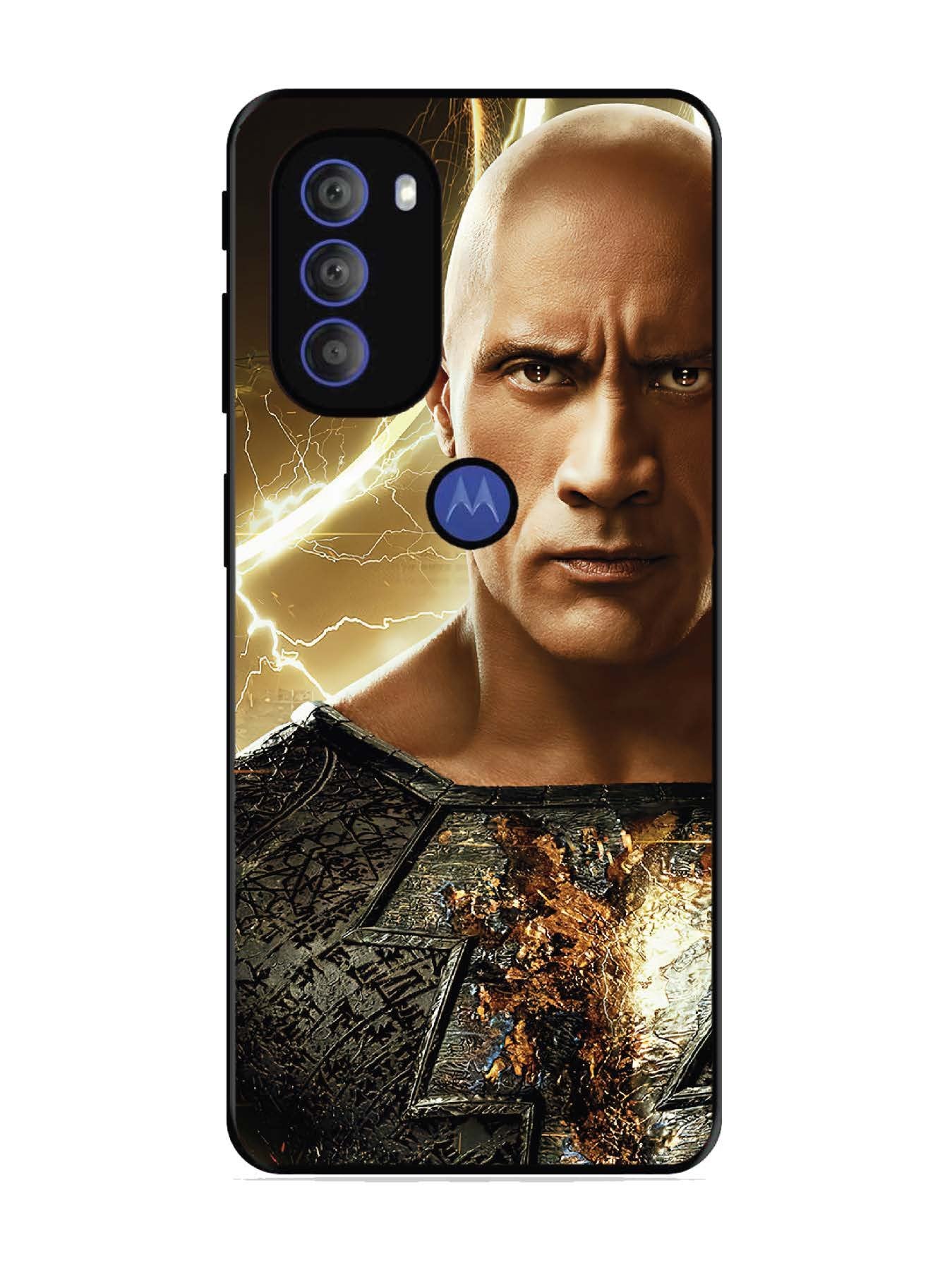 Motorola Moto G71 5G black-adam-character-poster