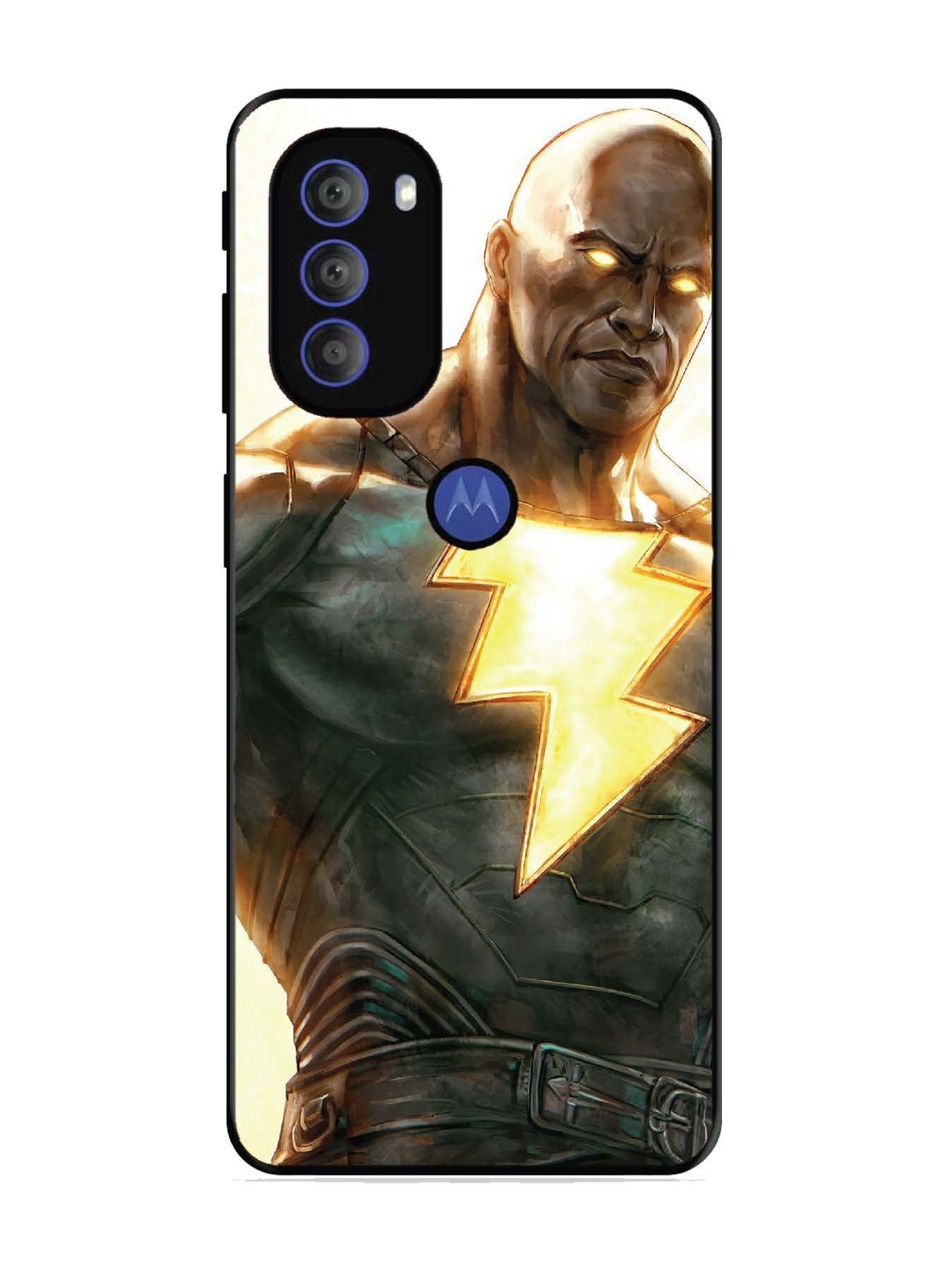 Motorola Moto G71 5G black Adam Close look