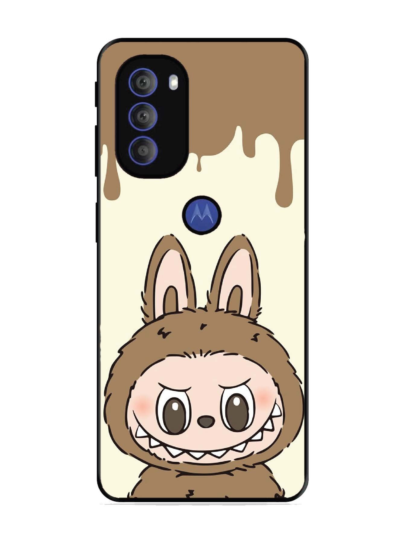 Motorola Moto G71 5G Labubu Closeup Chocolate