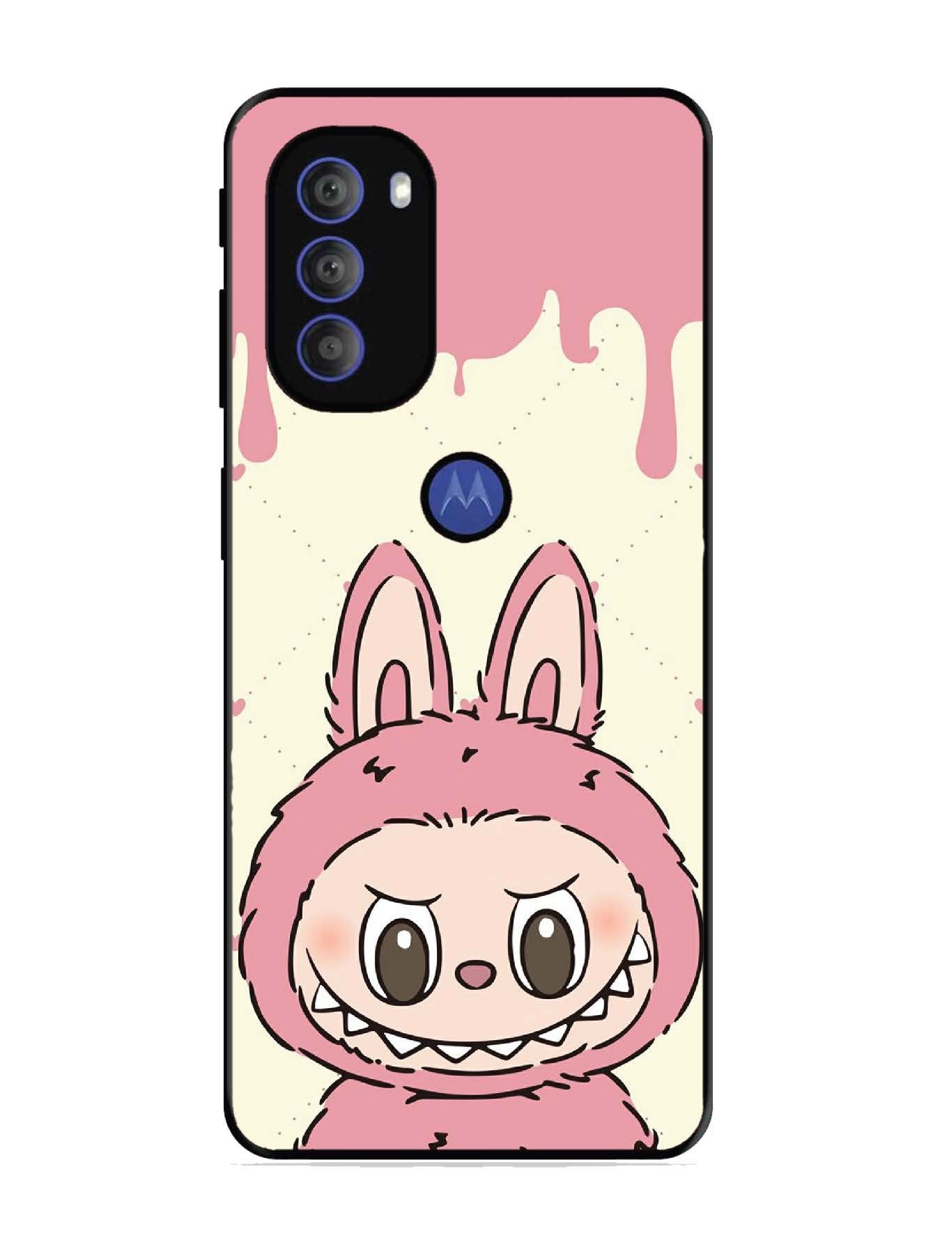 Motorola Moto G71 5G Labubu Closeup Pink