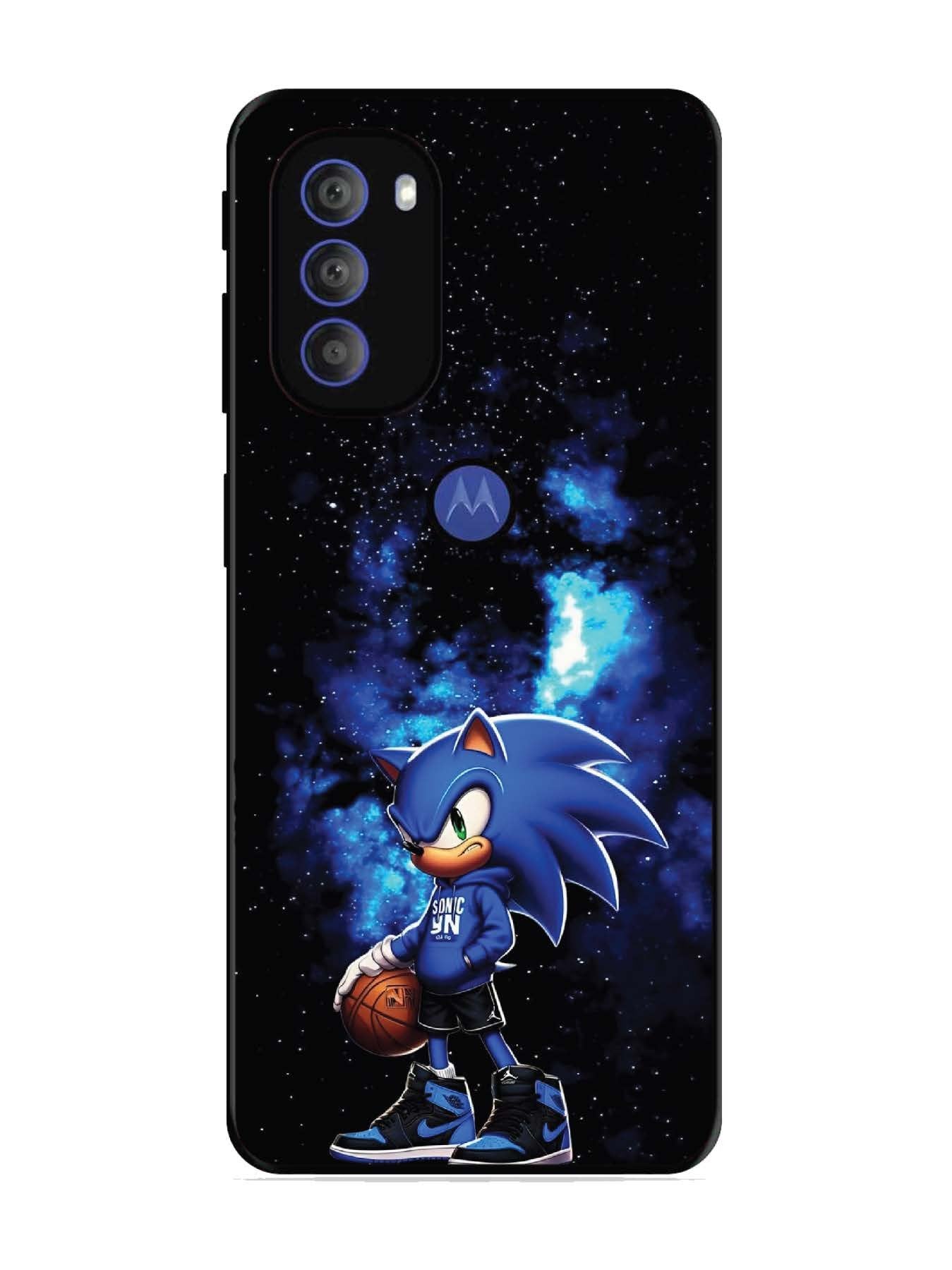 Motorola Moto G71 5G Sonic Hedgehog Drip Sneaker Art