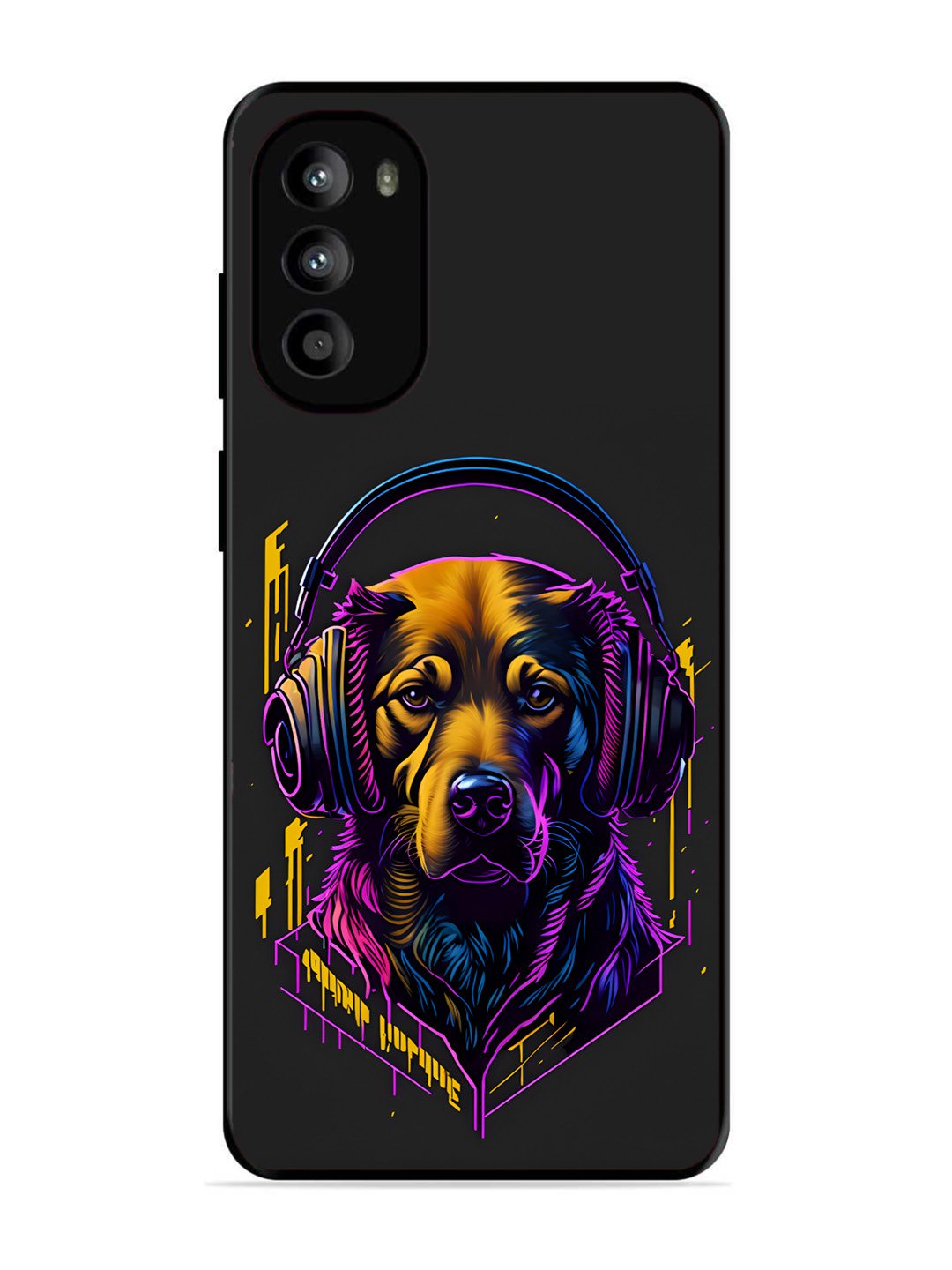 Motorola Moto G82 Music Lover Dog