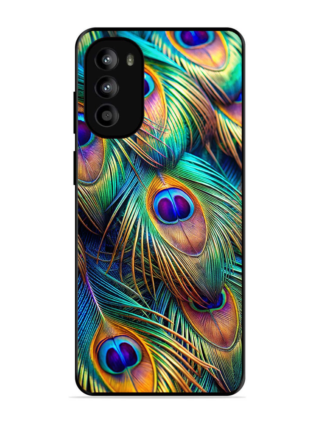 Motorola Moto G82 peacock feather
