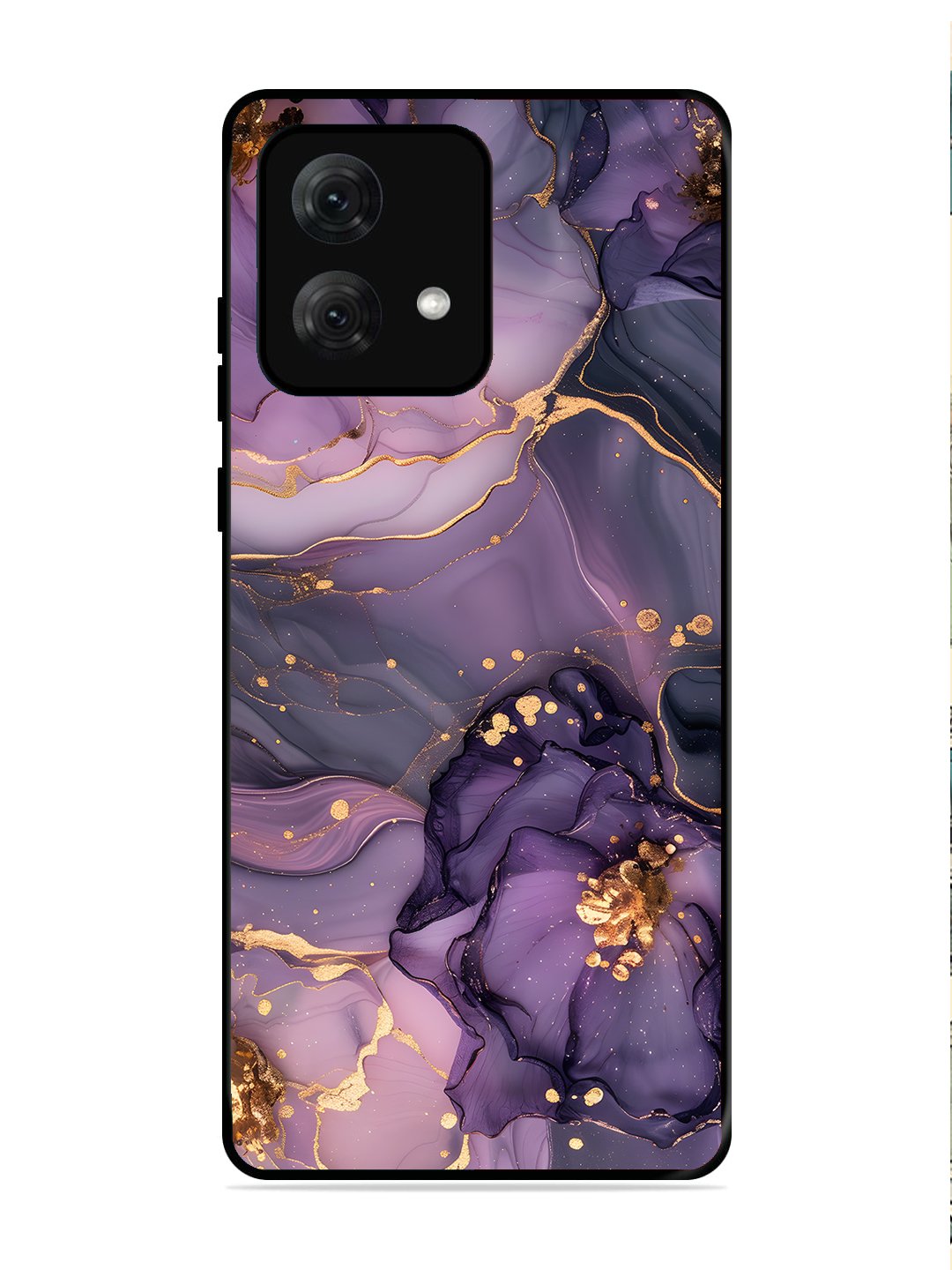 Motorola Moto G84 Royal Orchid Theme Marble