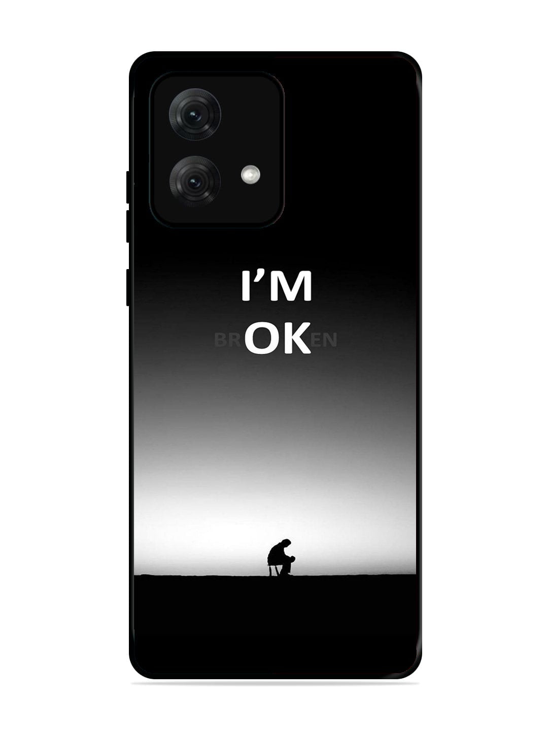 Motorola Moto G84 I'm Broken A man on Chair Alone