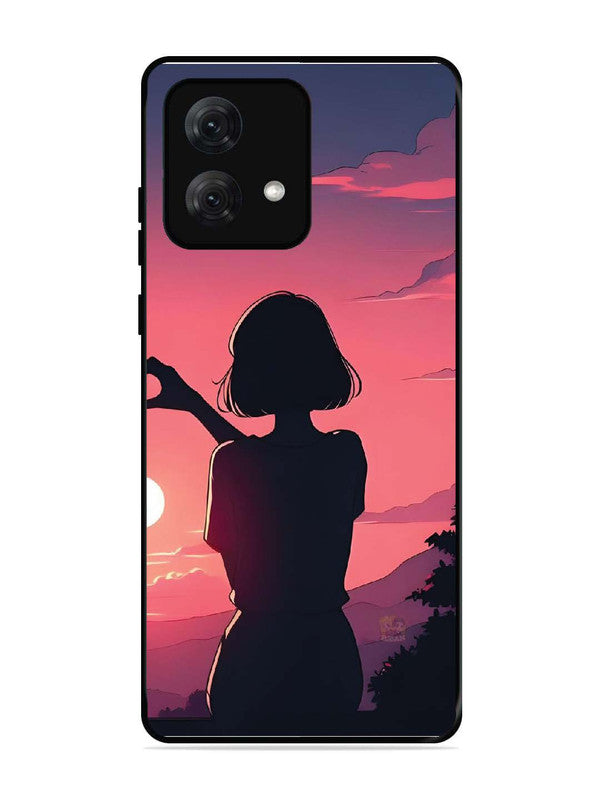 Motorola Moto G84 Love Heart with Hand Girl