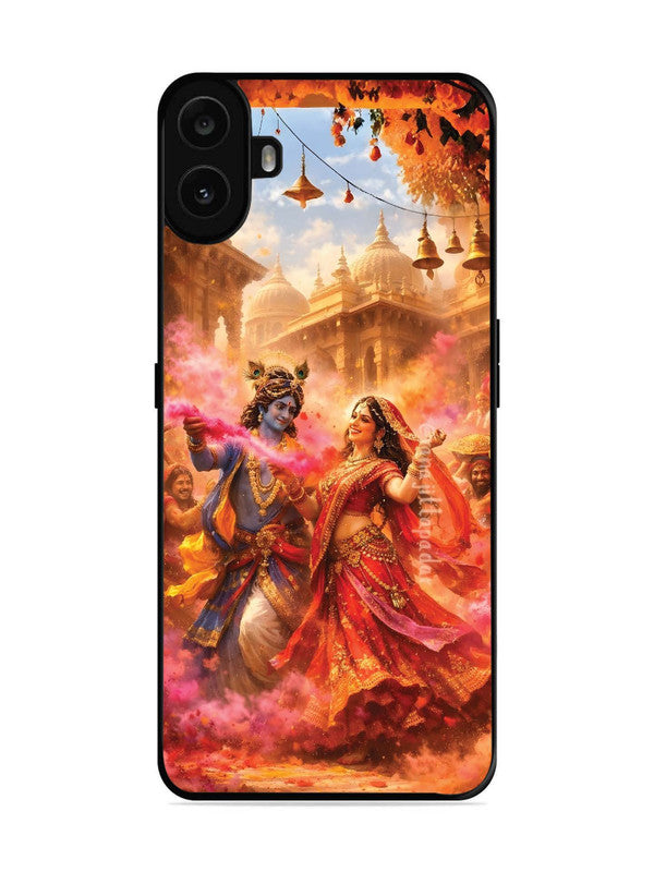 Nothing CMF Phone 1 Radha Krishna Playing Holi