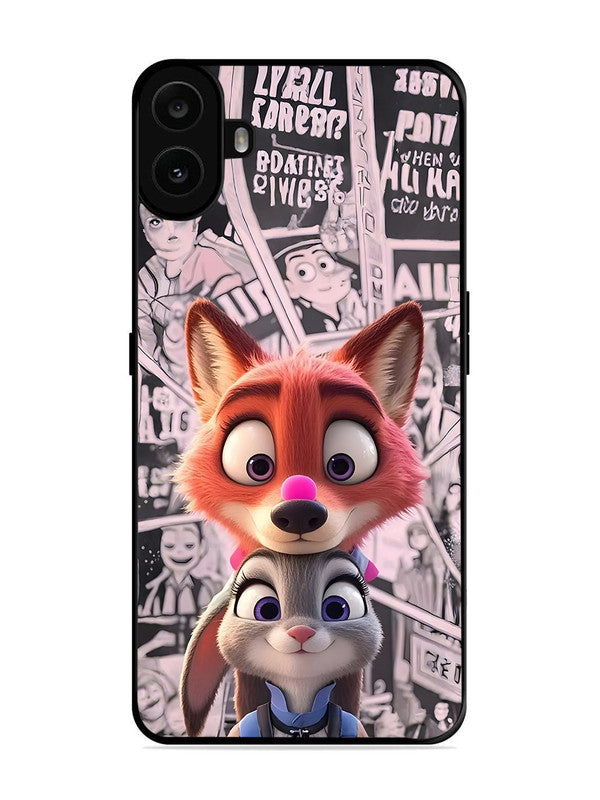 Nothing CMF Phone 1 Cute Nick wilde and judy hopps 2