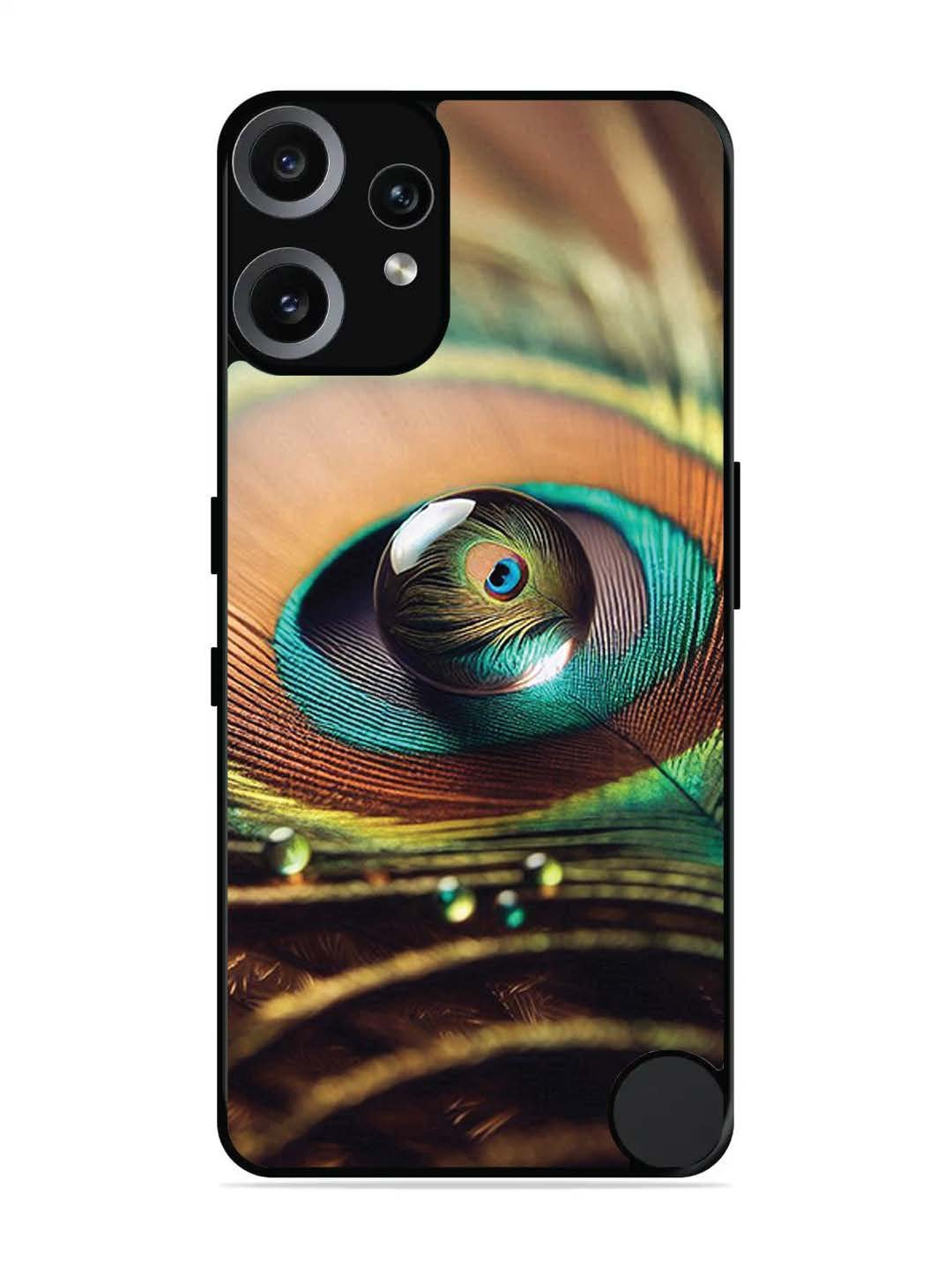 Nothing CMF Phone 2 Pro Water Drop On Peacock Feather