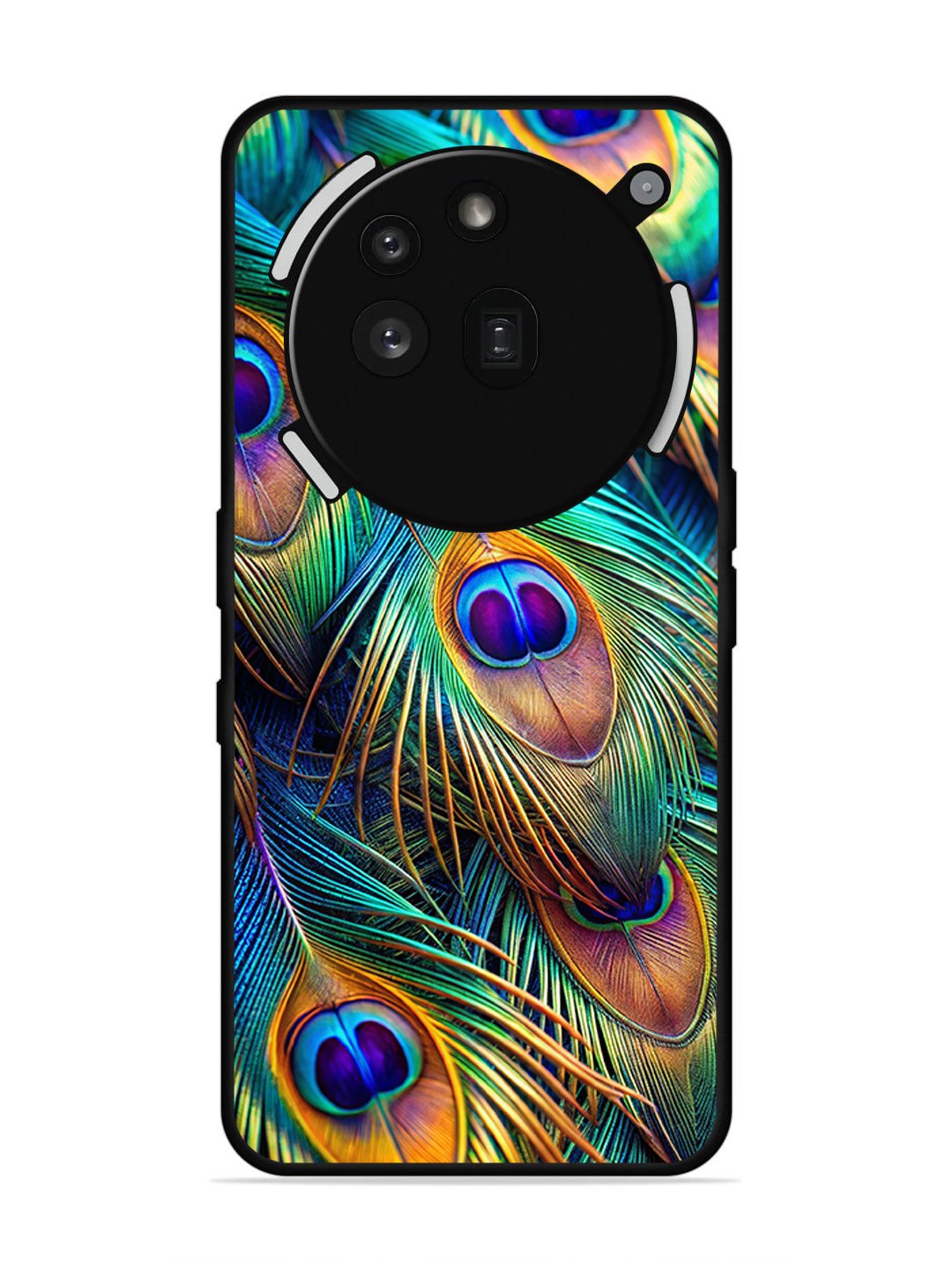 Nothing Phone 3a Pro 5G peacock feather