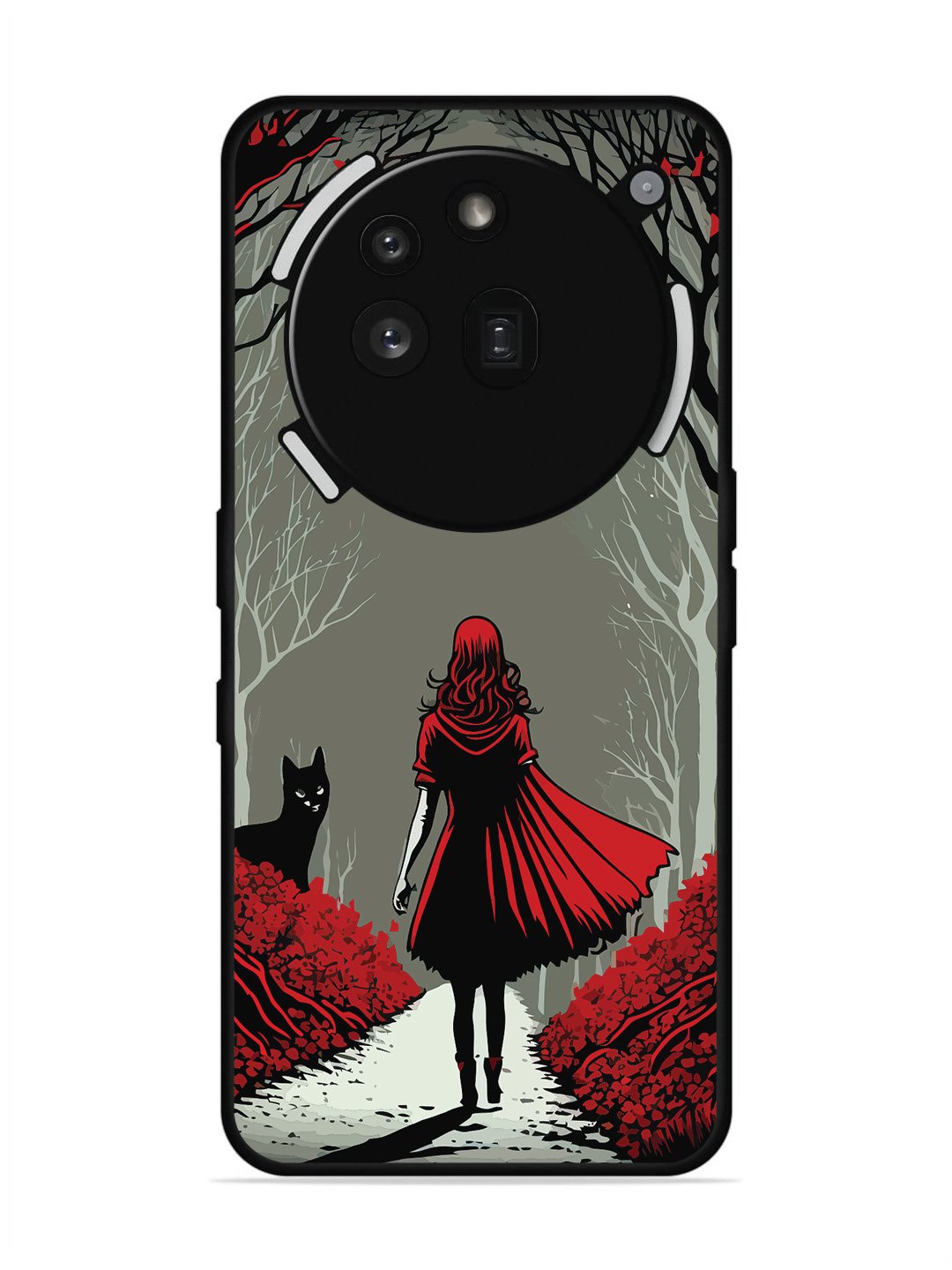 Nothing Phone 3a Pro 5G Scarlet Girl in Red Forest