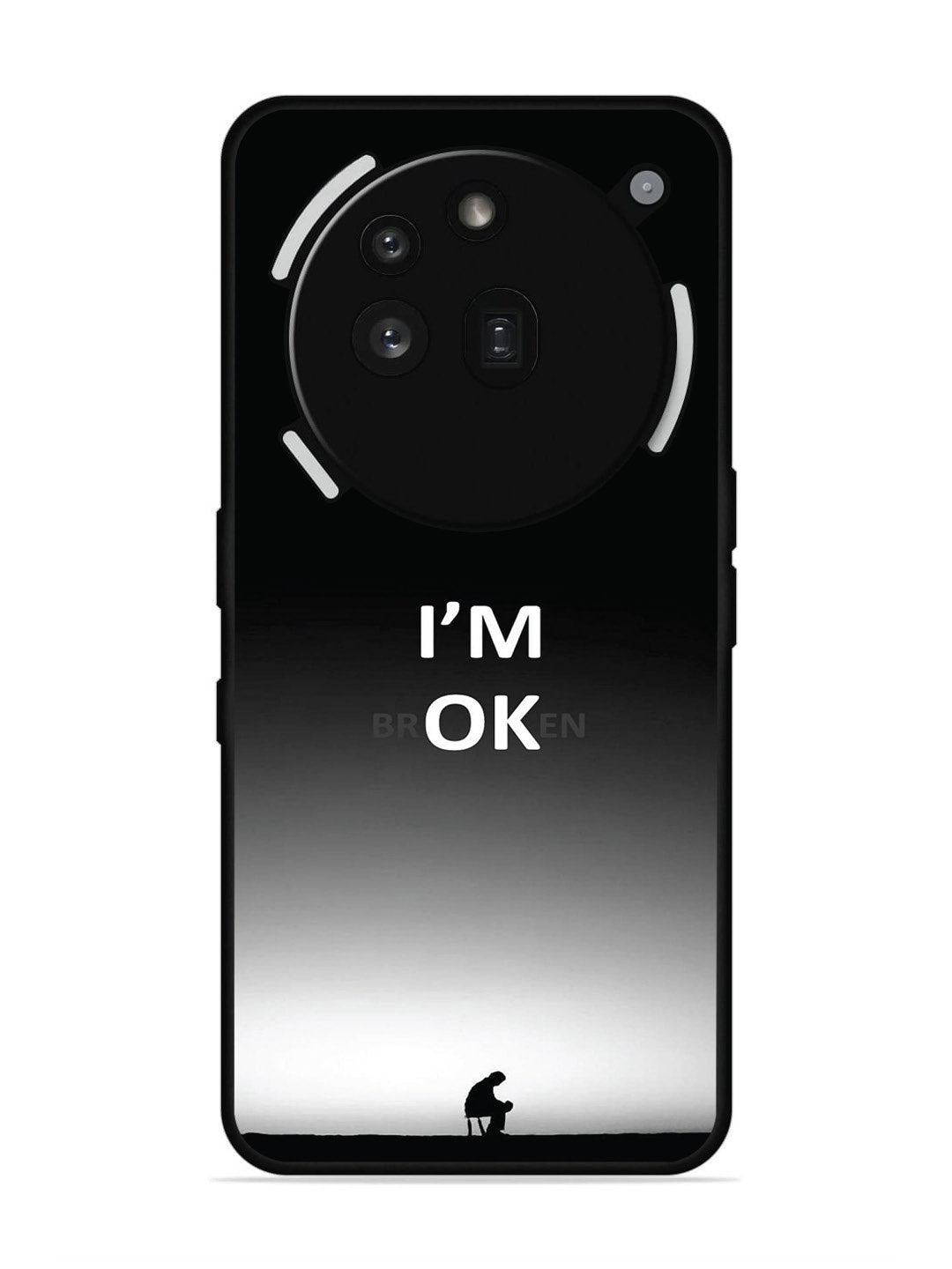 Nothing Phone 3a Pro 5G I'm Broken A man on Chair Alone