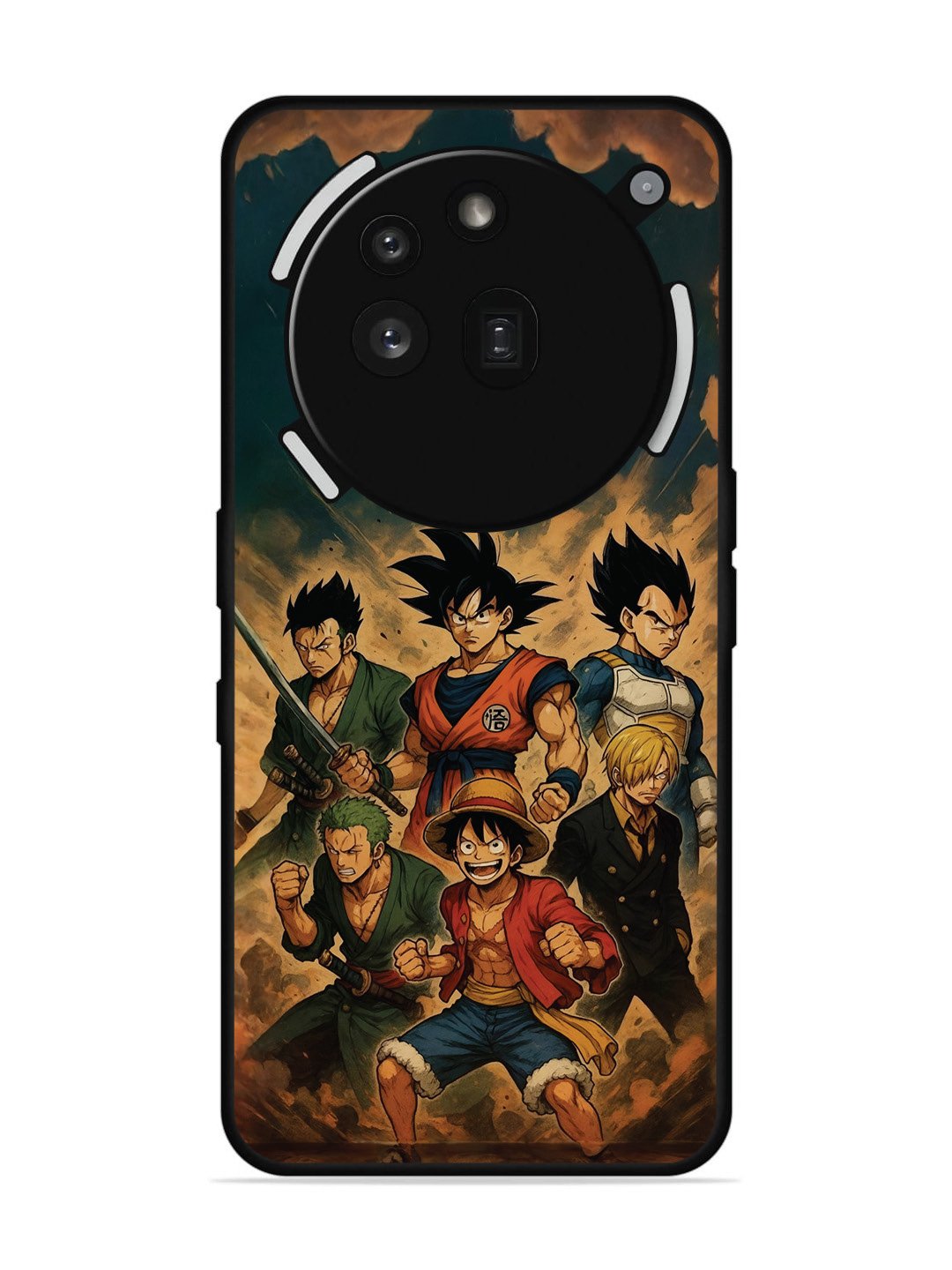 Nothing Phone 3a Pro 5G OnePiece n Dragon Ball Z in one team