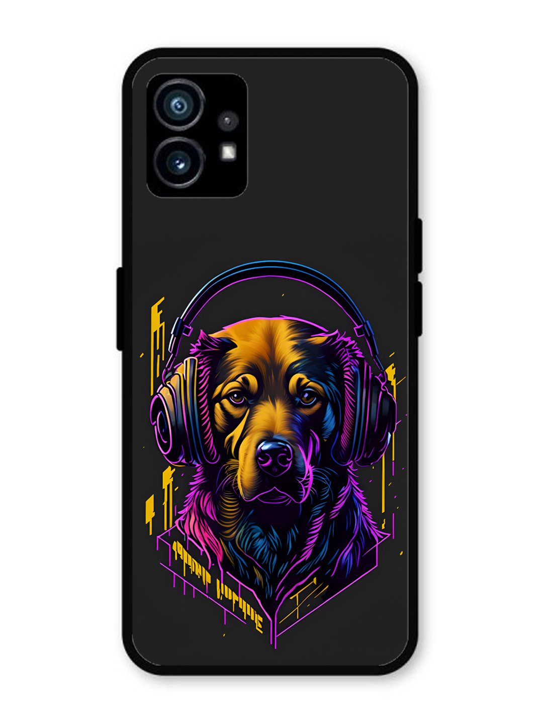 Nothing Phone 1 Music Lover Dog