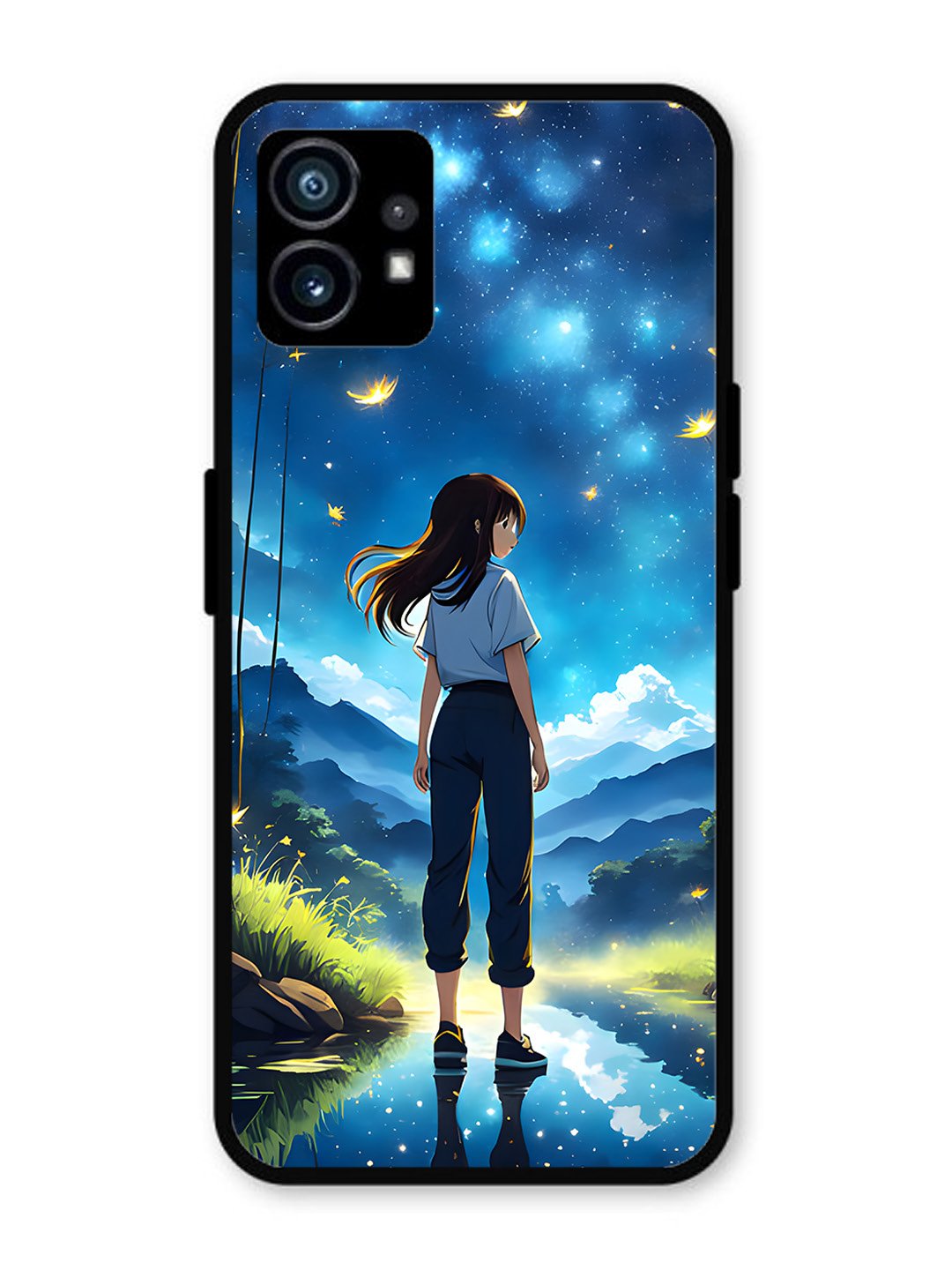 Nothing Phone 1 Girl In Beautiful Forest