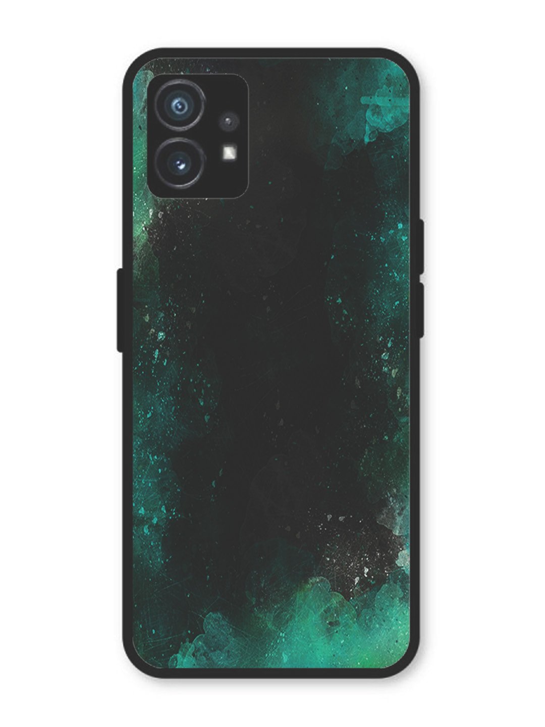 Nothing Phone 1 Dark Black And Green Forest