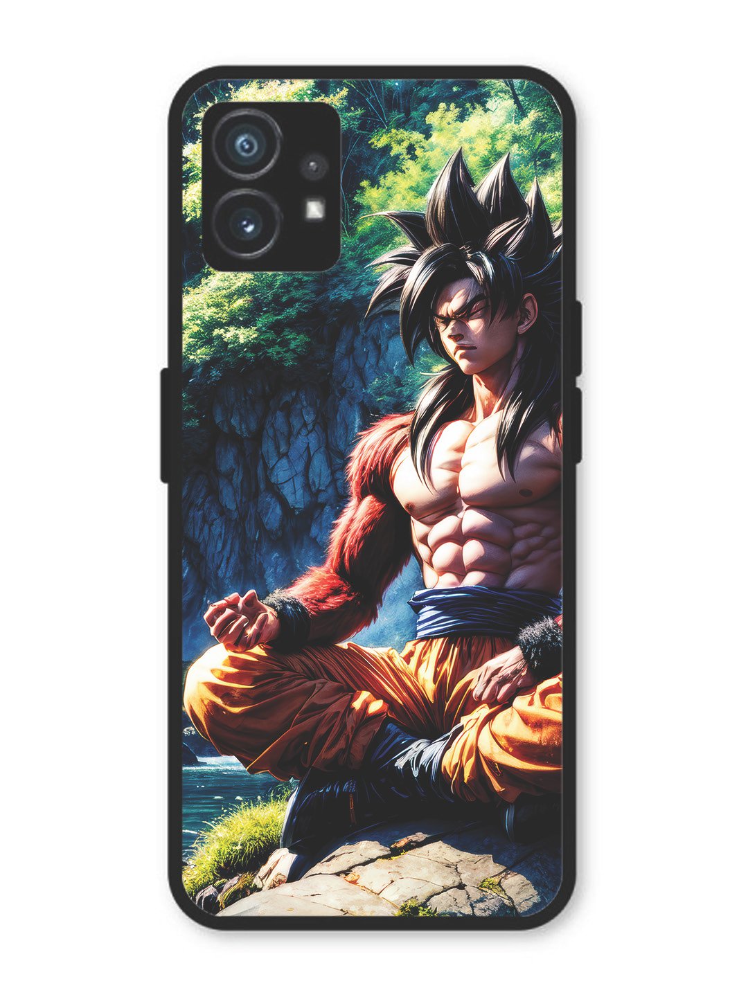 Nothing Phone 1 Goku Super Saiyan