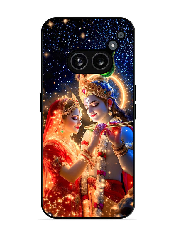 Nothing Phone 2A 5G | 2D Metal | Radha Krishna posing with flute | NO-P2A-462