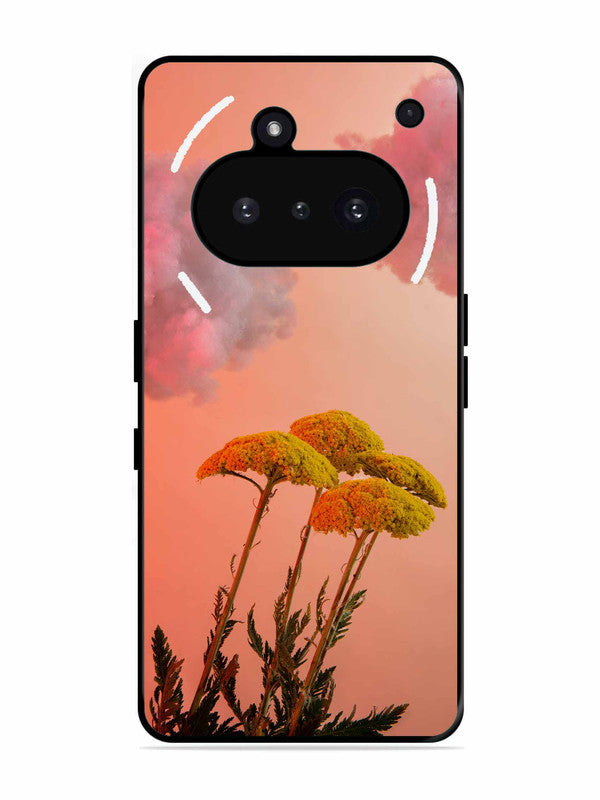 Nothing Phone 3A Floral Sunset Blossom Sky
