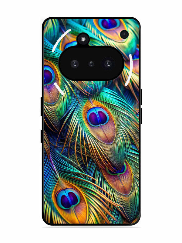 Nothing Phone 3A peacock feather
