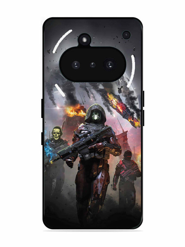 Nothing Phone 3A Sci-Fi Soldiers