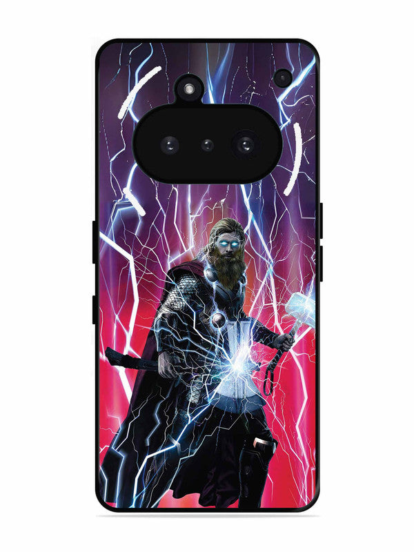 Nothing Phone 3A thor stormbreaker hammer lightning