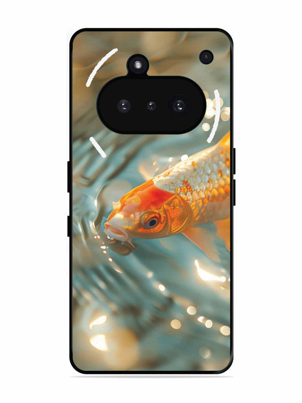 Nothing Phone 3A gold-fish-animal