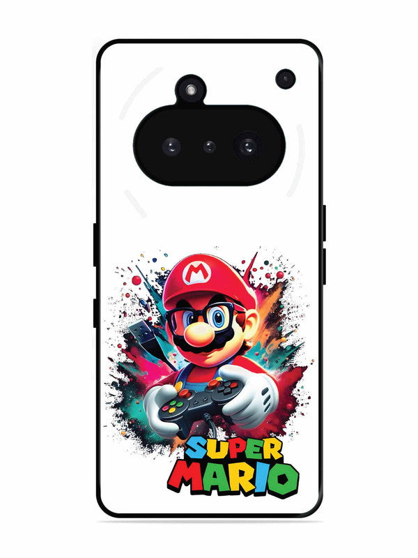 Nothing Phone 3A Modern Mario Pro Gamer Splash