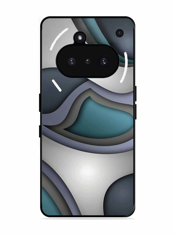 Nothing Phone 3A Slate Blue Gradient Wave