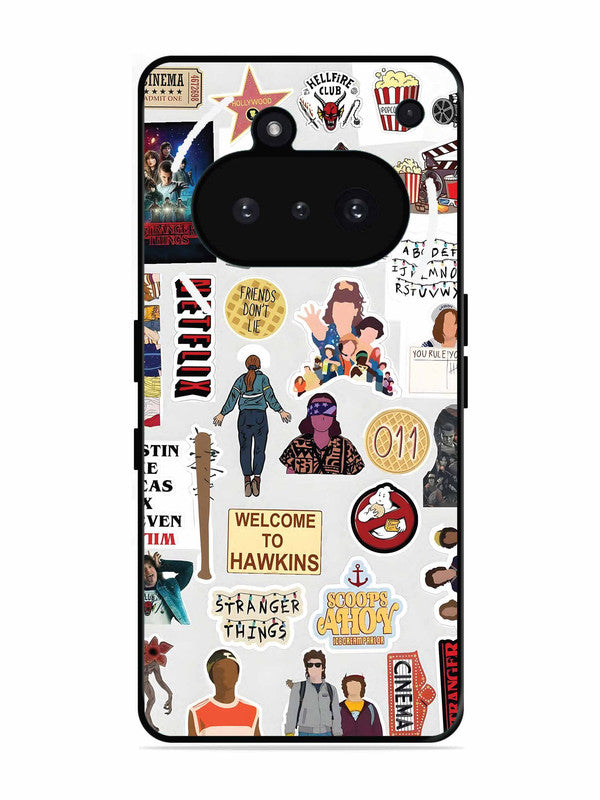 Nothing Phone 3A Stranger Things Sticker 2