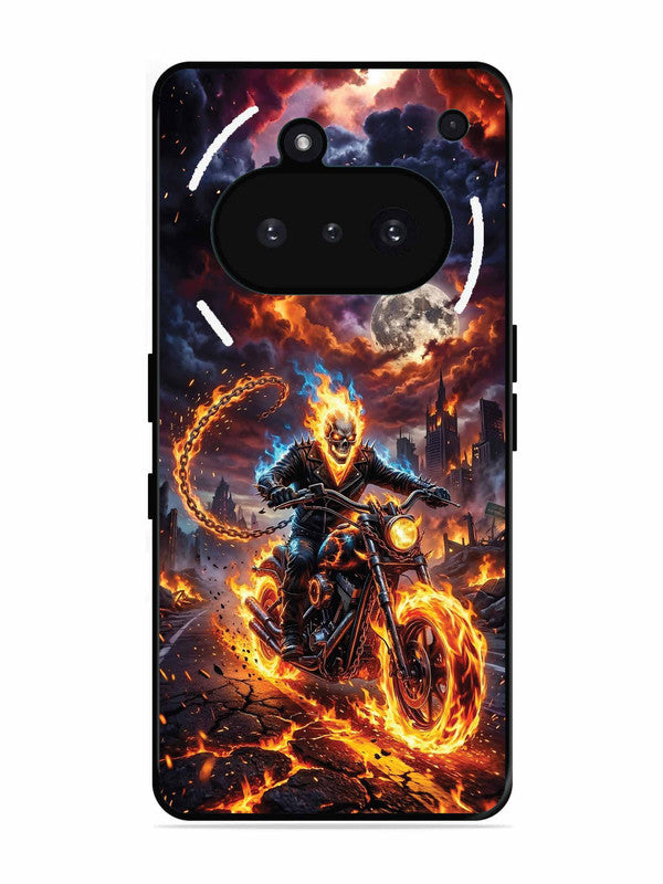 Nothing Phone 3A Ghost Rider the nightstalker