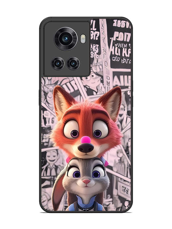 OnePlus 10R Cute Nick wilde and judy hopps 2