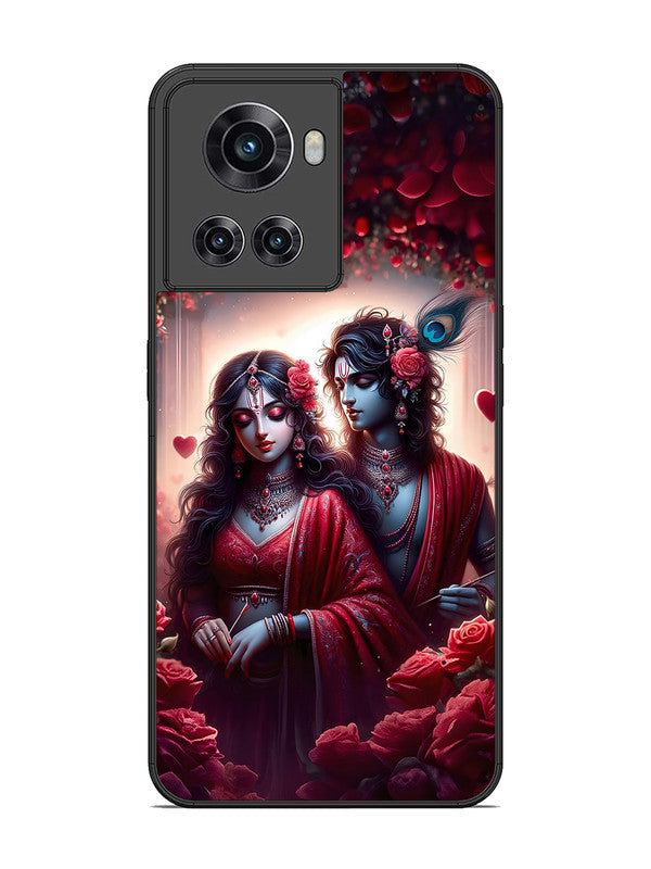 OnePlus 10R | 2D Metal | Couples in Red theme like Radha Krishna | ON-10R-458
