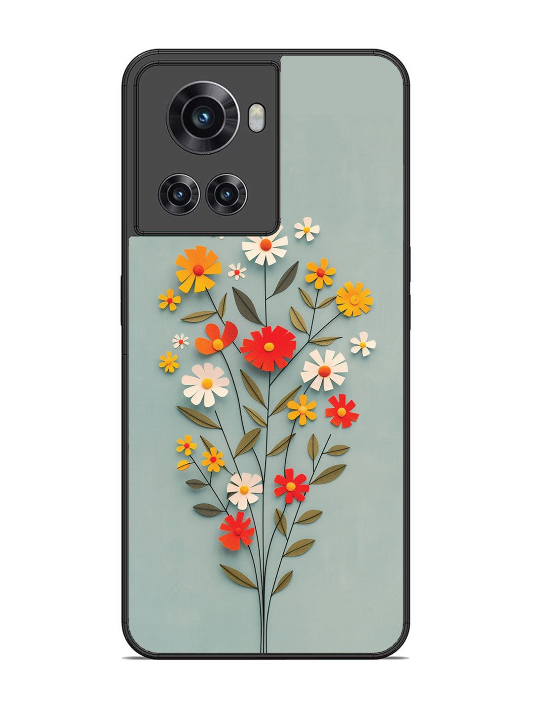 OnePlus 10R Paper Flowers