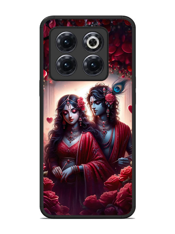 OnePlus 10T | 2D Metal | Couples in Red theme like Radha Krishna | ON-10T-458