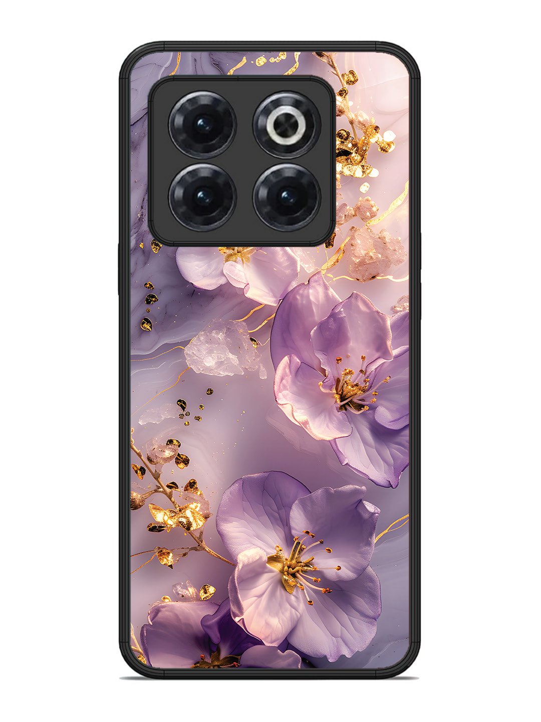 OnePlus 10T Orchid with Golden Safron
