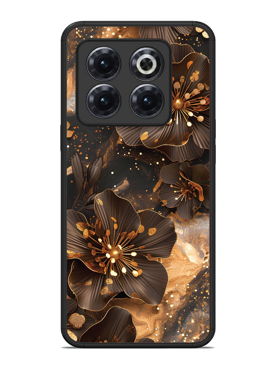 OnePlus 10T Golden Flowars