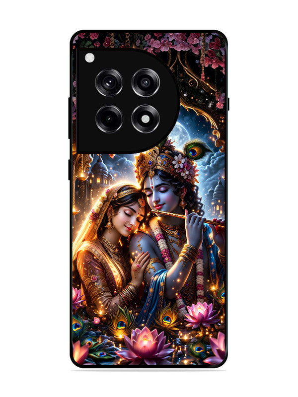 OnePlus 12R | 2D Metal | Radha Krishna Enjoying Flute 2 | ON-12R-461