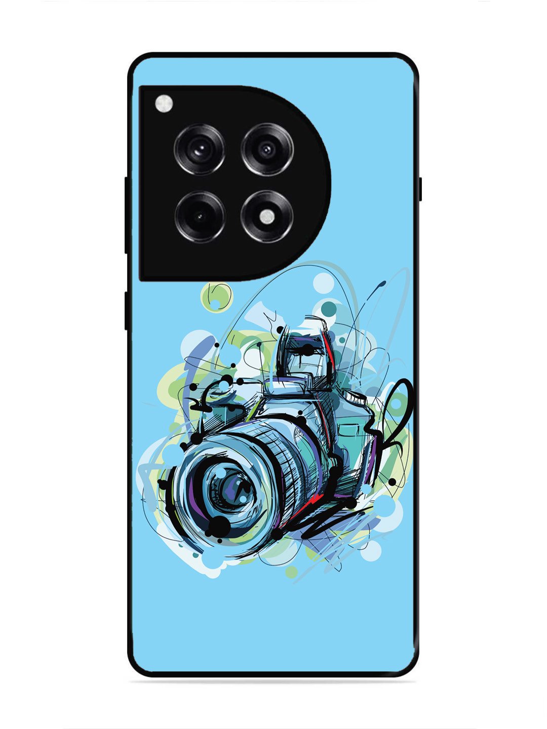 OnePlus 12R Camera Blue Background