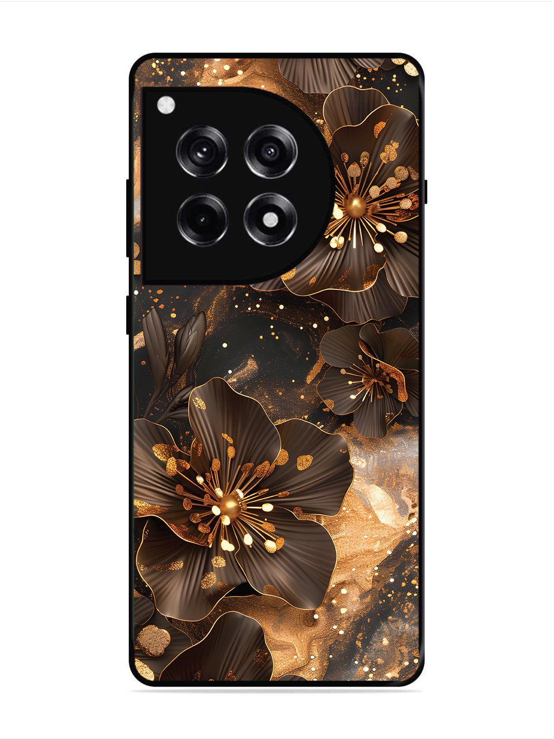 OnePlus 12R Golden Flowars