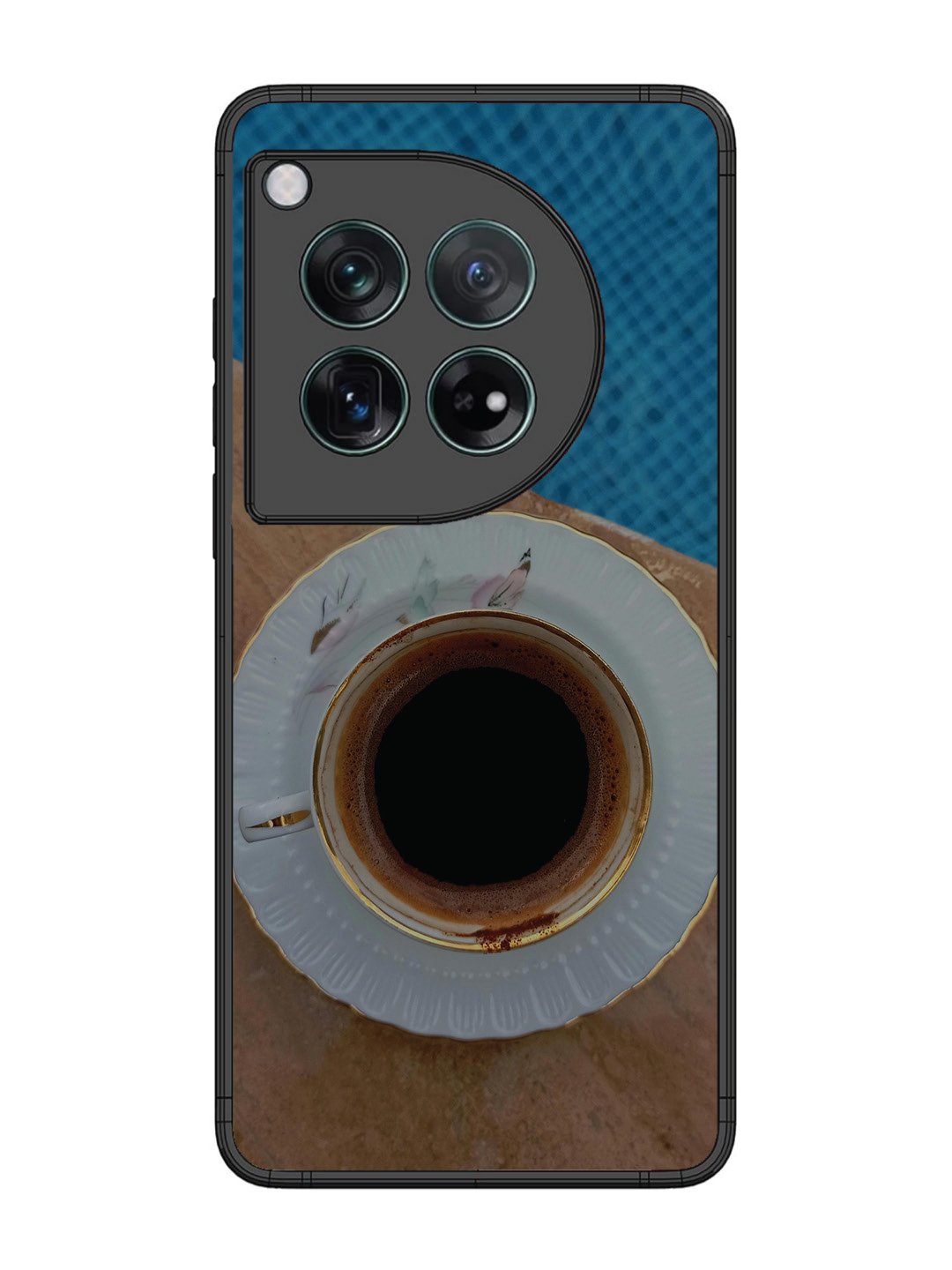 OnePlus 12 Black Tea Cup Saucer
