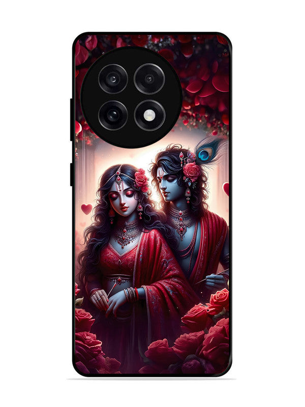 OnePlus 13R | 2D Metal | Couples in Red theme like Radha Krishna | ON-13R-458