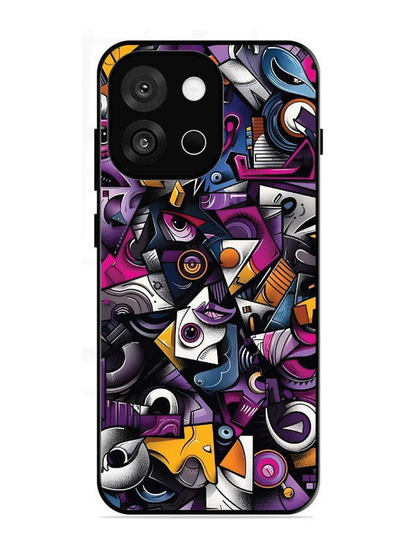 OnePlus 13s 5G Abstract Geometric Graffiti Chaos