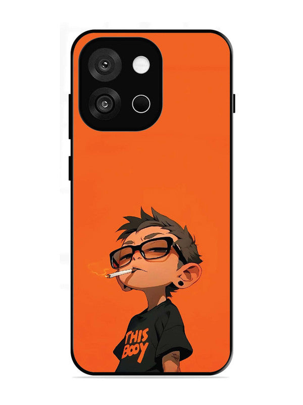 OnePlus 13s 5G Vibrant Orange Attitude Cartoon